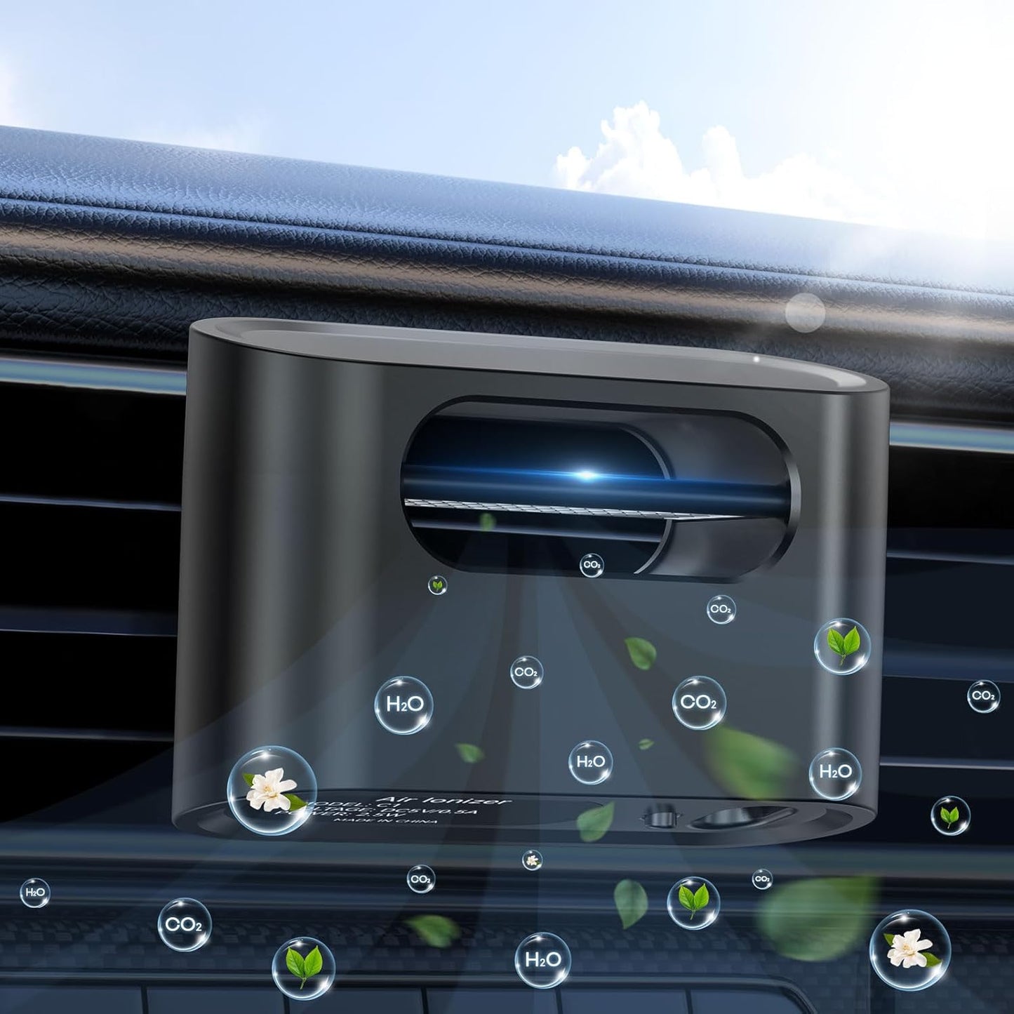 Smart Car Air Purifier Ionizer